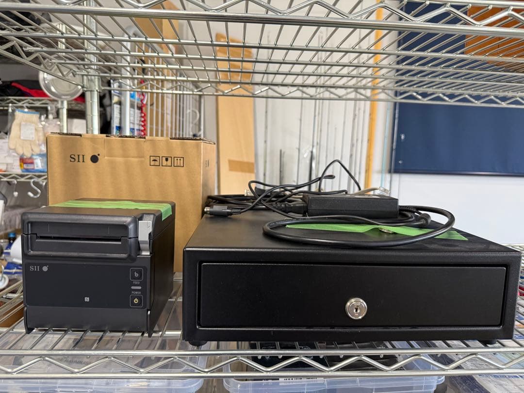 【エアレジ・POSレジ対応】サーマルプリンター＆ドロアー