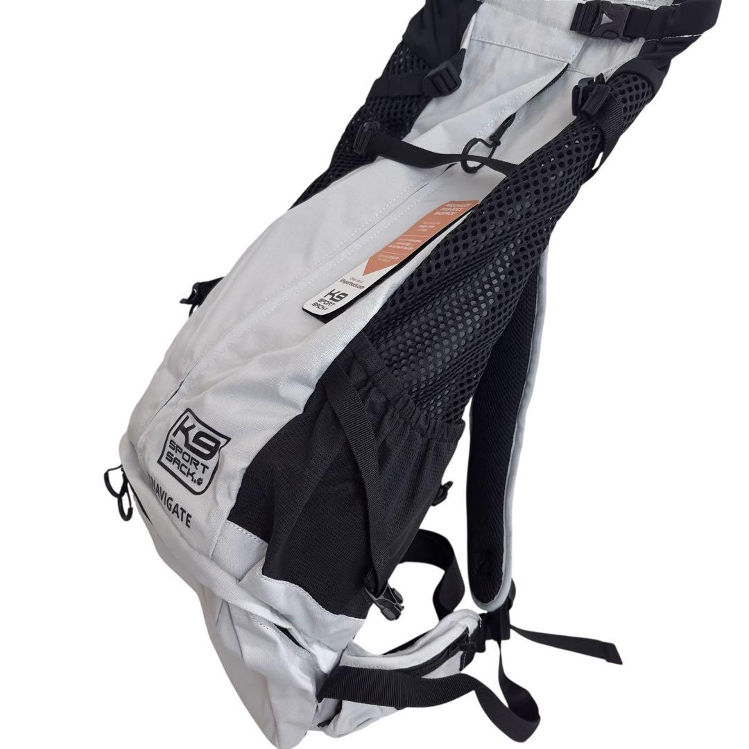 K9 KNAVIGATE バックパック 犬用キャリーバッグ ホワイト Lリュック