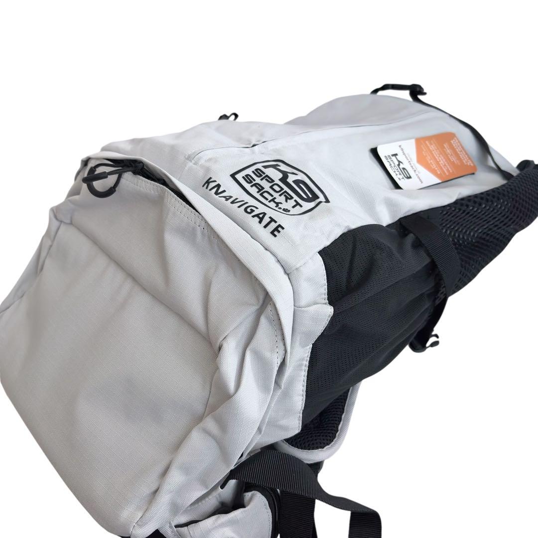 K9 KNAVIGATE バックパック 犬用キャリーバッグ ホワイト Lリュック