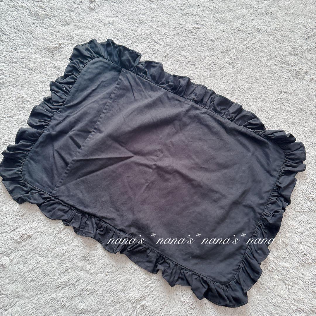 POTECHINO ポテチーノ 兵隊 お人形さん 枕カバー 黒 60×40cm