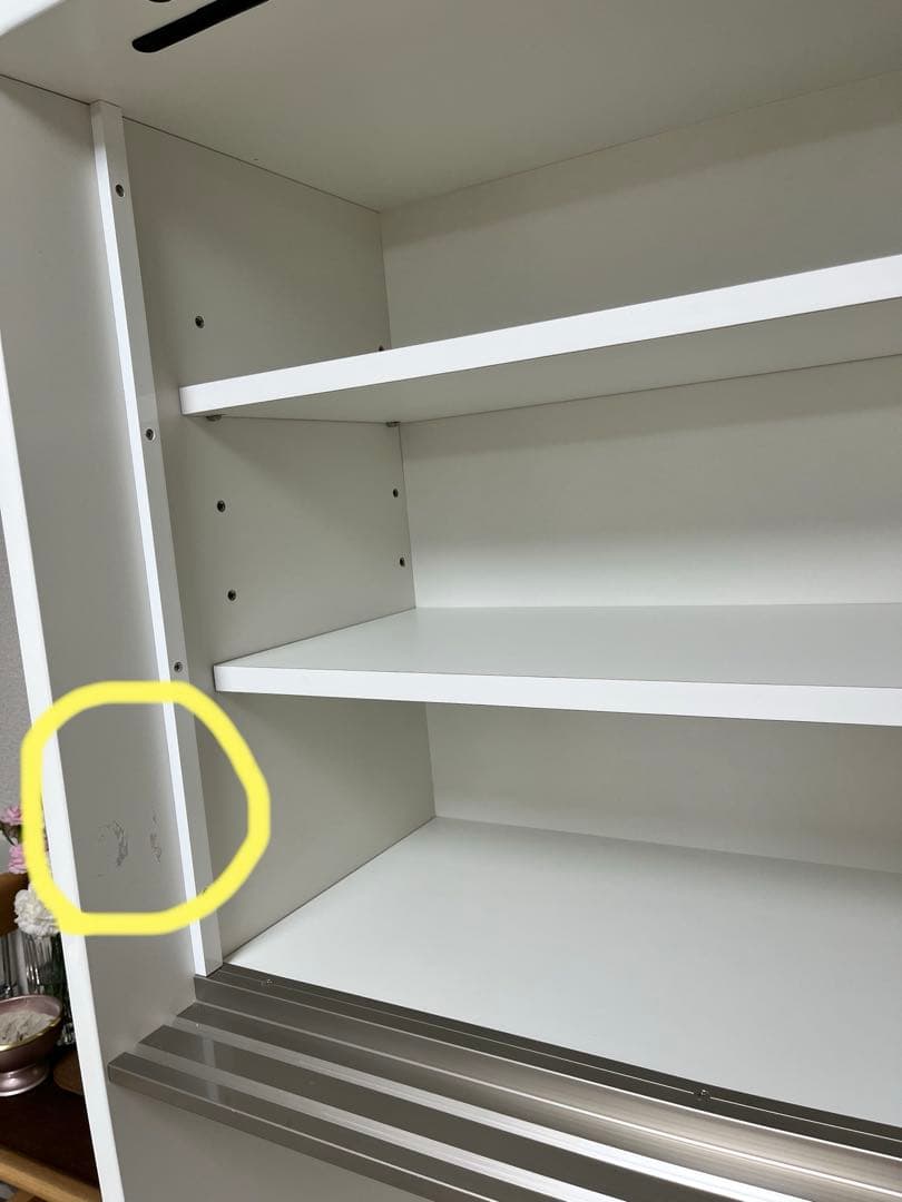 ニトリ　キッチンボード　食器棚　幅120