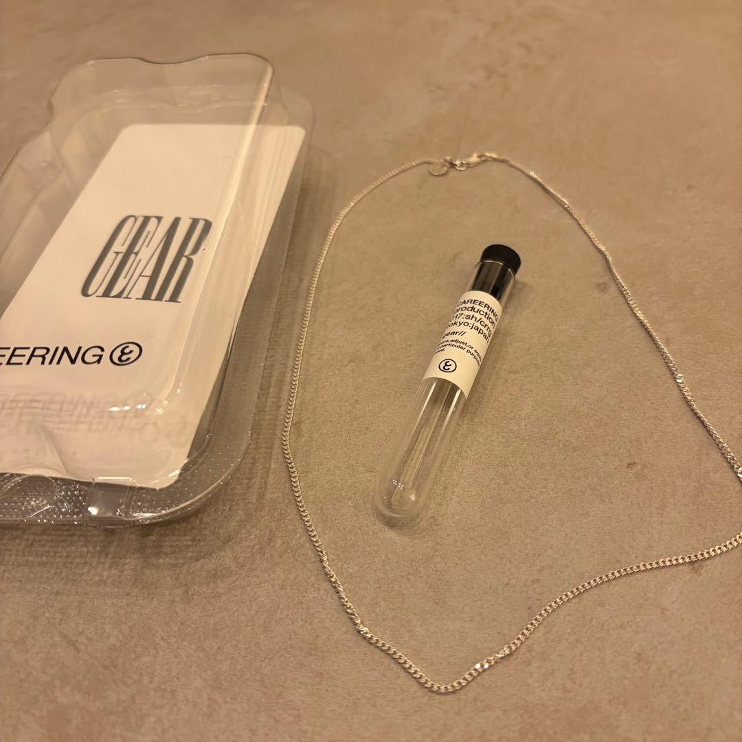 CAREERING GEAR (SV,X-SMALL) WHITE ネックレス