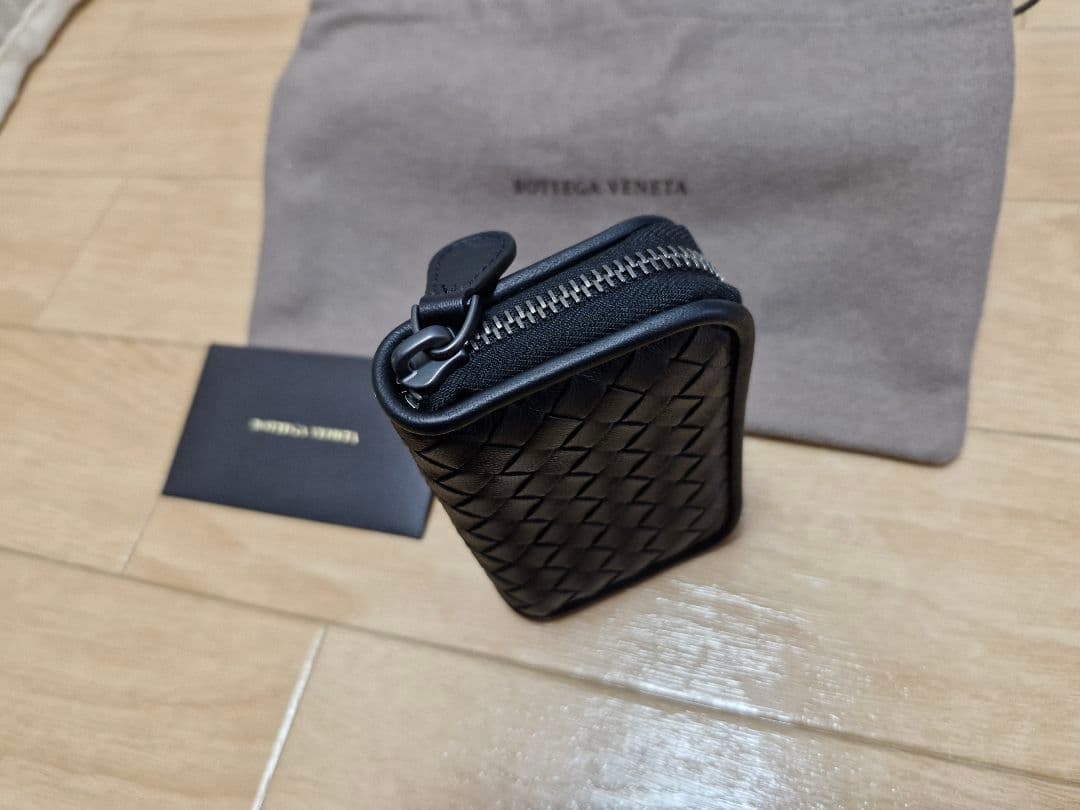 ボッテガヴェネタ イントレチャート 未使用 ケース 小銭入れ ブラック