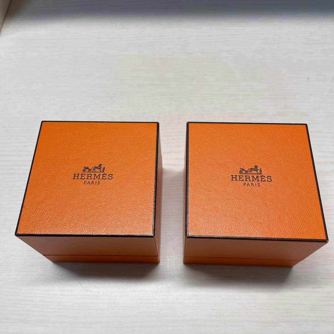 HERMES  エルメス　指輪　箱　BOX ペア