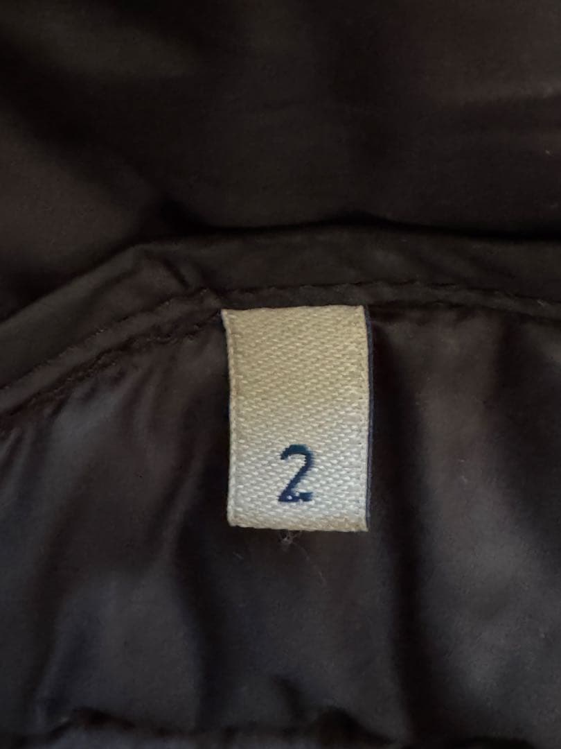 モンクレール ライエRaieショートダウンジャケットブラックサイズ2 巾着袋付き