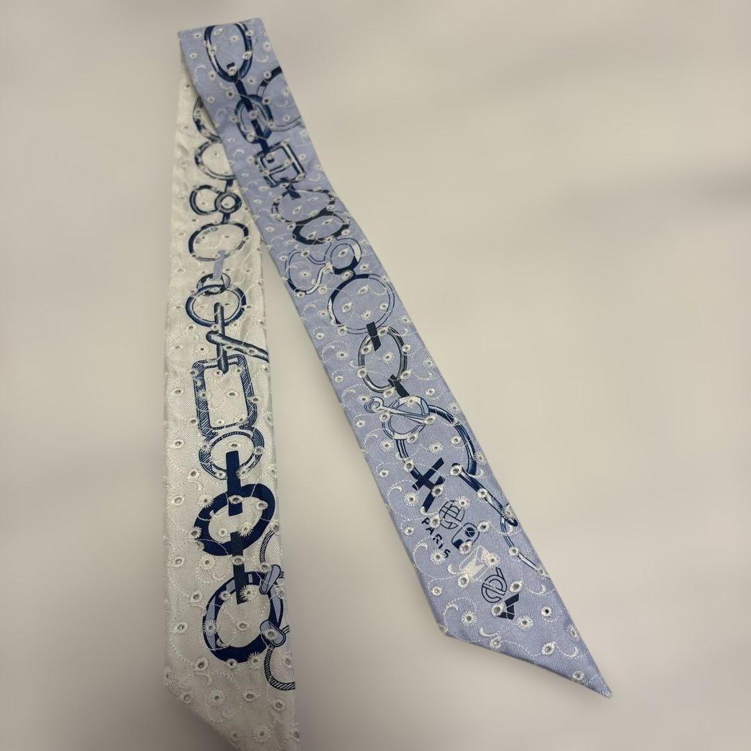 C*a様 エルメスツイリーHERMESド・レ・ブックル エンブロイダリー英国刺繍