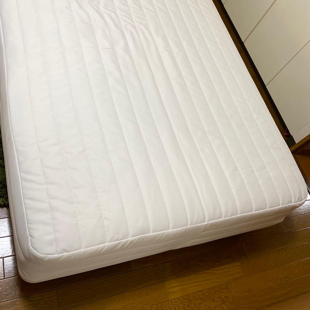 無印良品 脚付きマットレス ポケットコイル セミダブル