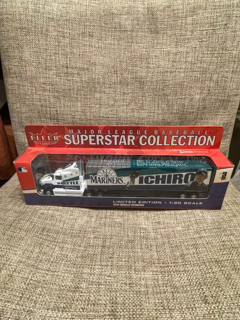 レア！マリナーズ　イチロー　トレーラー　1:80スケール