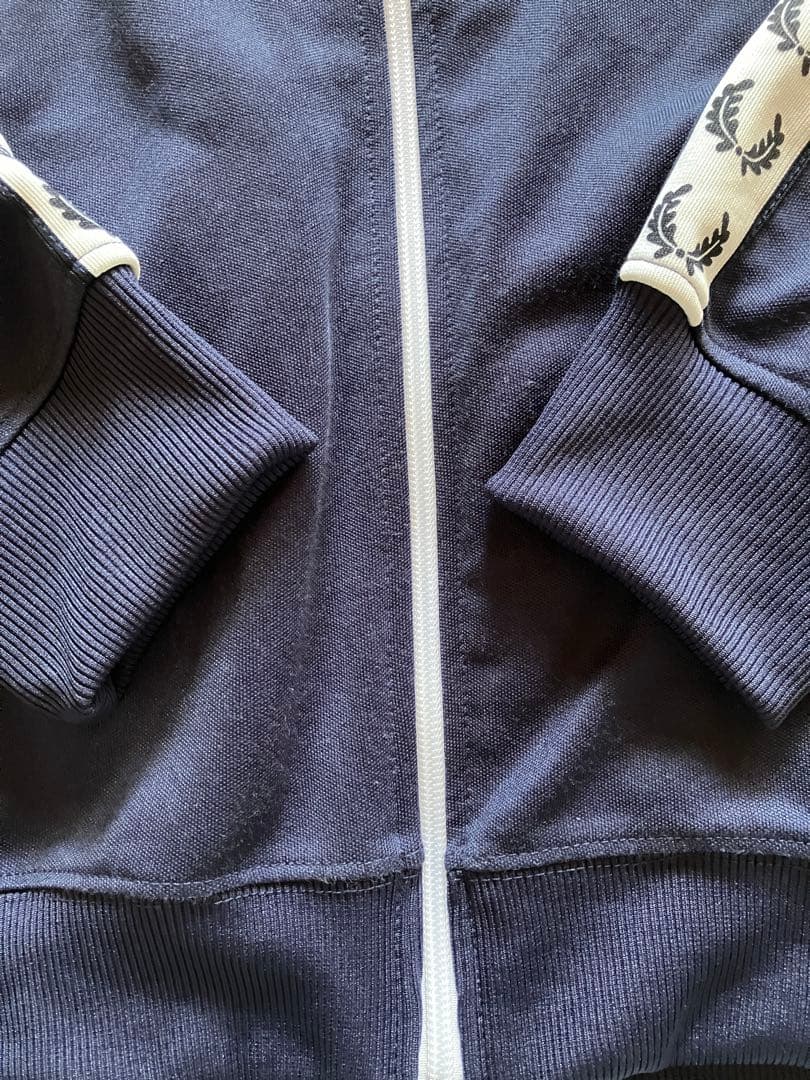 フレッドペリー　ジャージ　トラックジャケット　ネイビー　Mサイズ