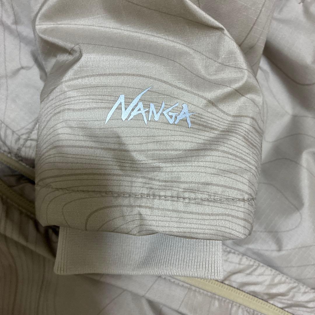 NANGA フード付きダウンジャケット ベージュ JPN WM