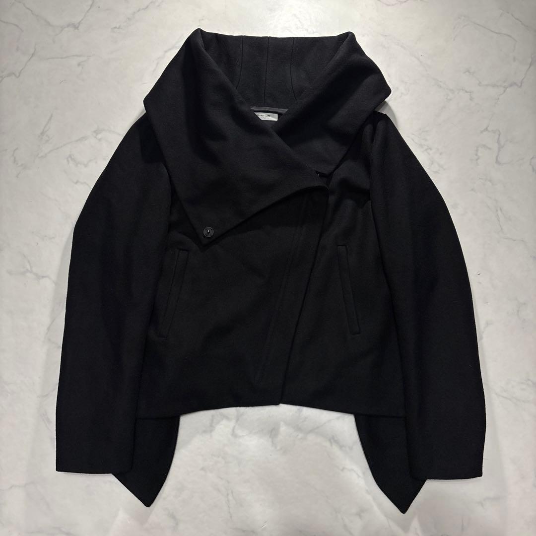 ジャケット・アウター HELMUT LANG asymmetry wool jacket