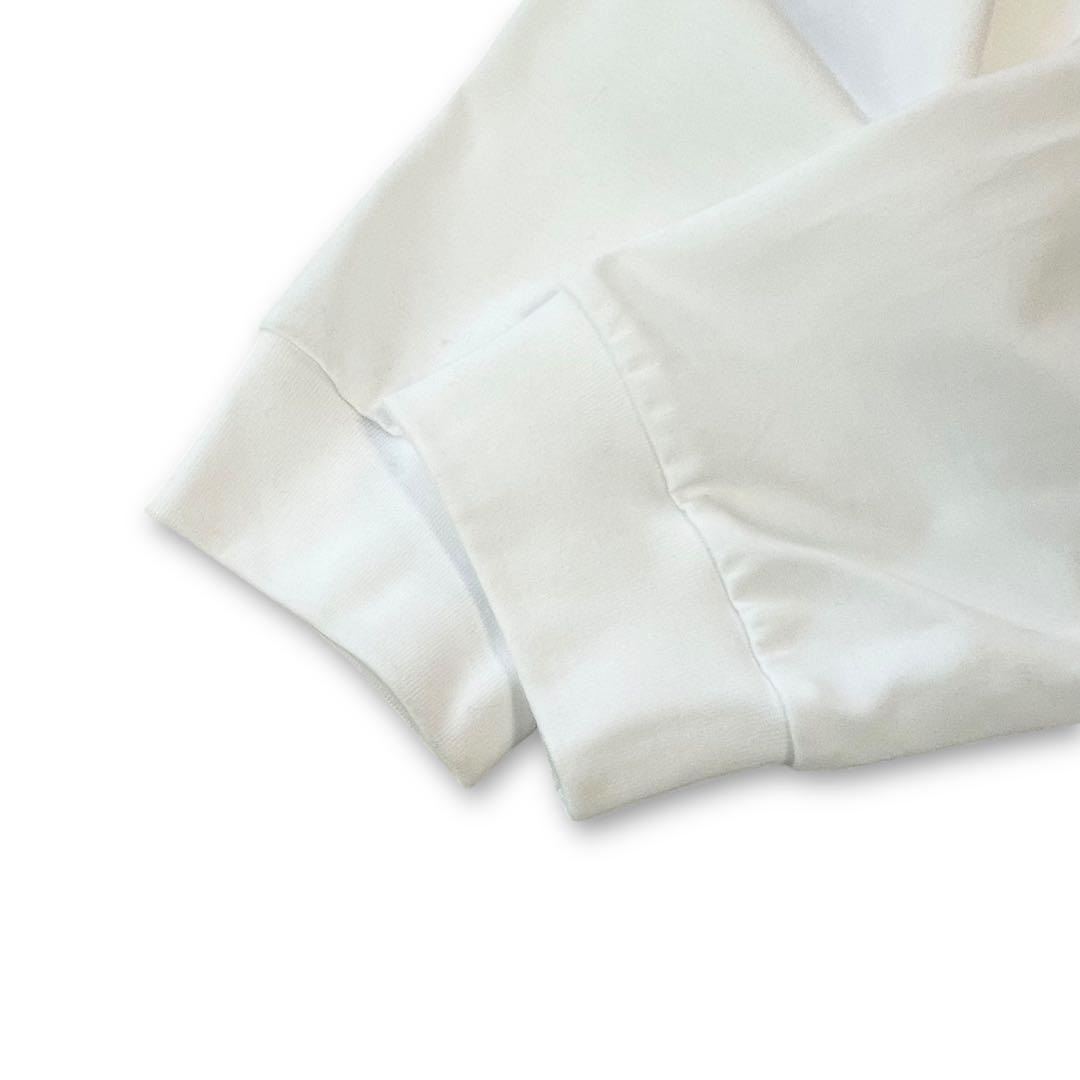 24SS✨タグ付✨タトラス OSMO ロンT 袖ロゴ 長袖 カットソー 白 03