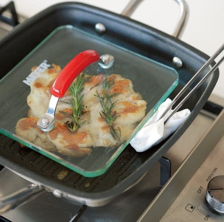 【美品/レシピ付き】MEYER マイヤー スクエアグリルパン 24cm