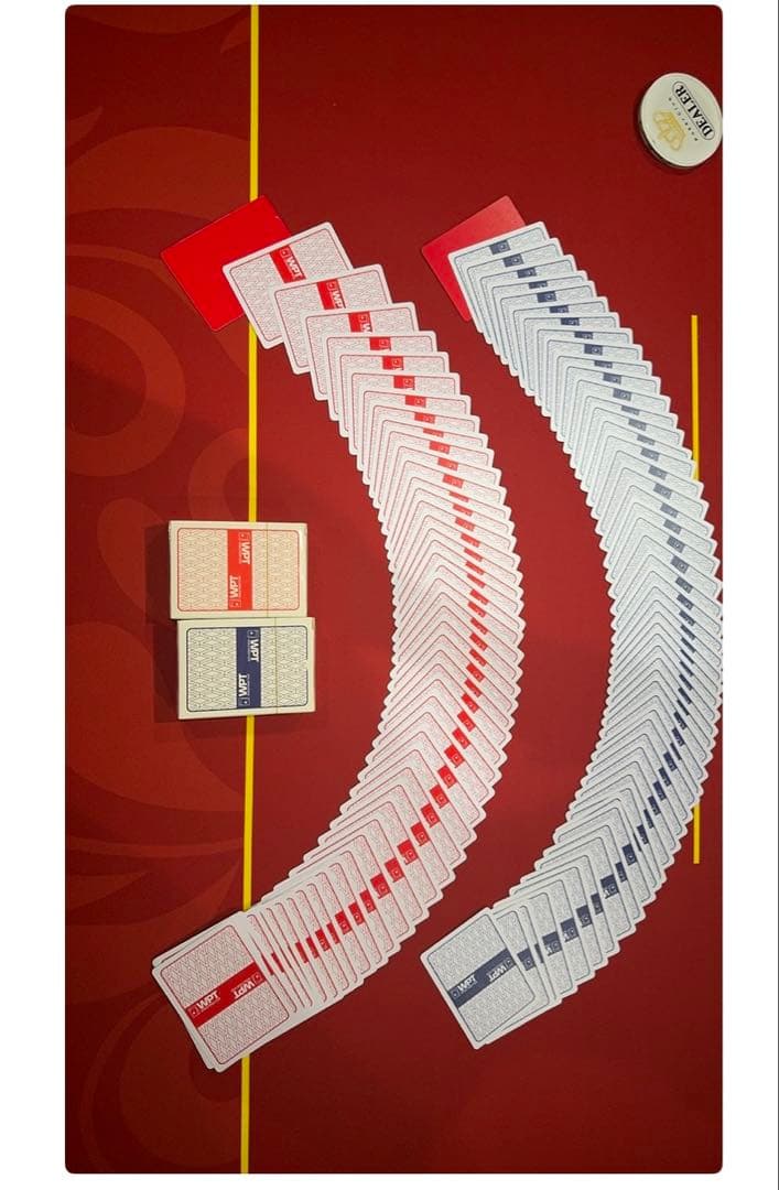 WPTポーカートランプ　赤・青 5セット ※セール中