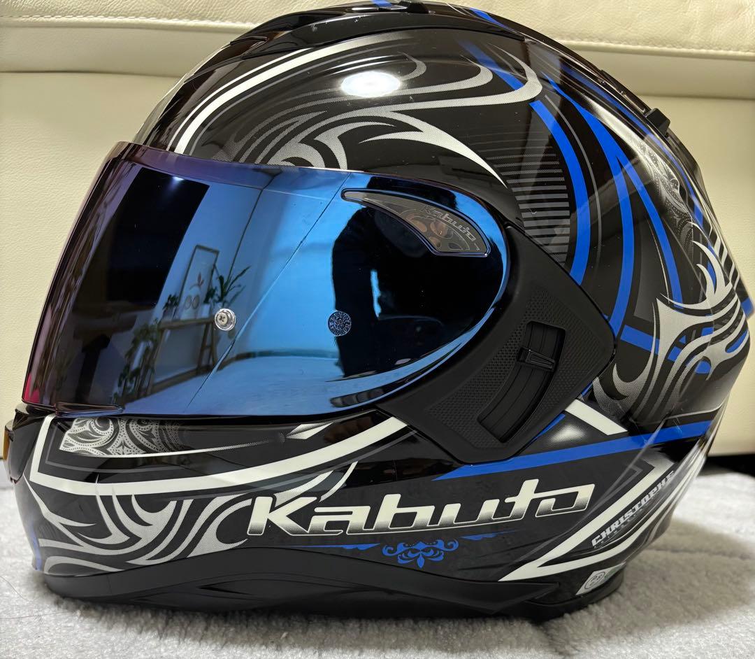 OGK KABUTO KAMUI-3 JAG ブラックブルー Lサイズ