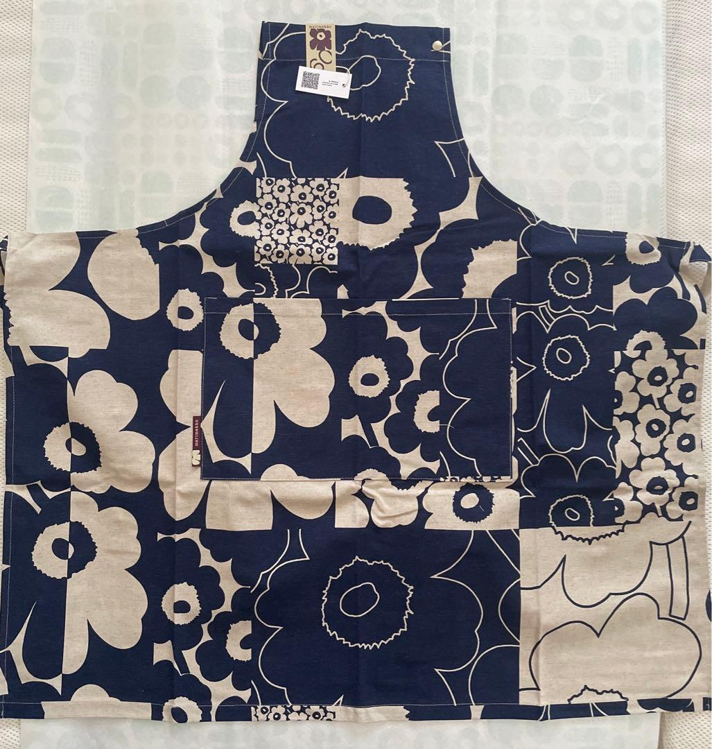 新品 マリメッコ ウニッコ エプロン 60th Unikko Kollaasi