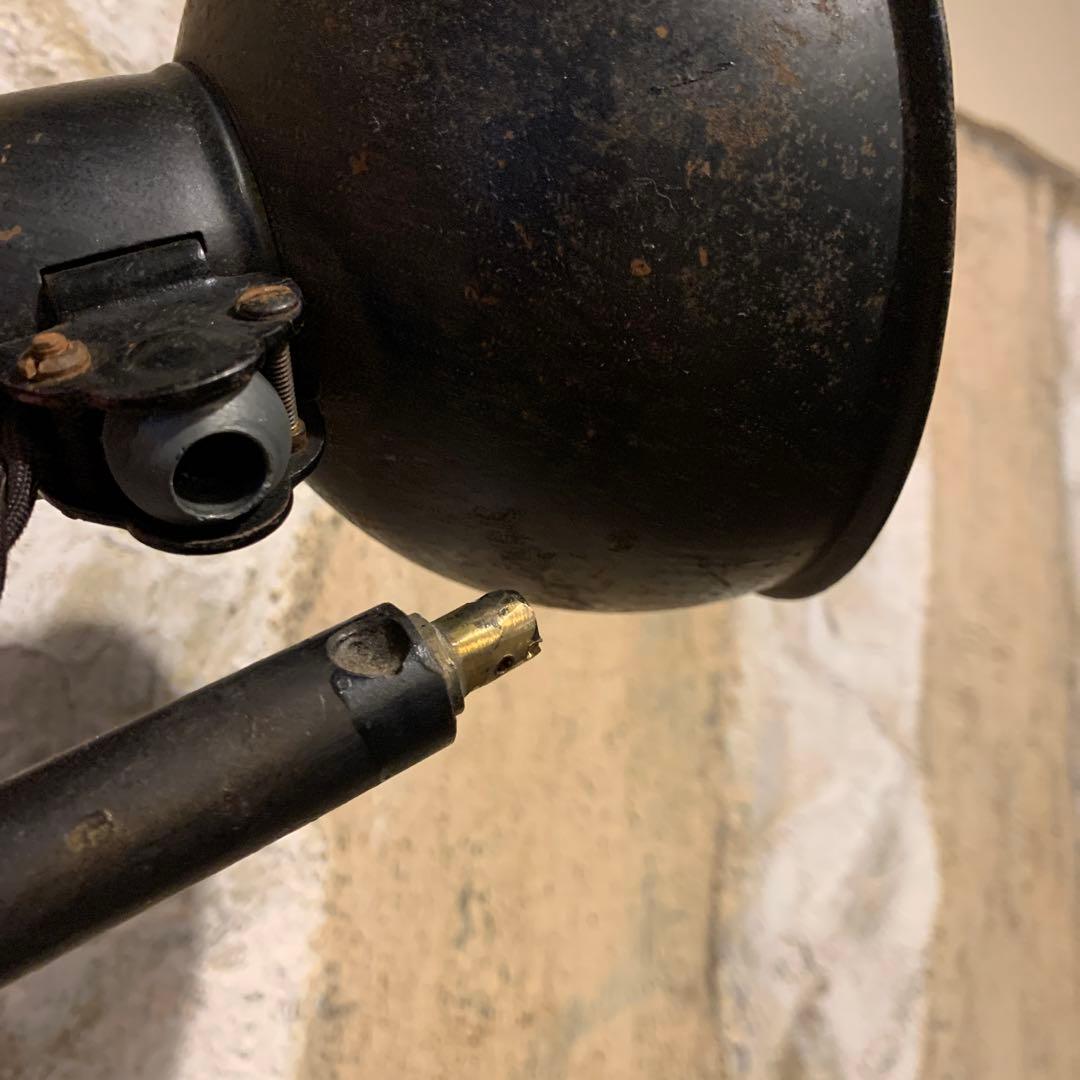 1940s KAISER ランプ ドイツ イダストリアル アンティーク