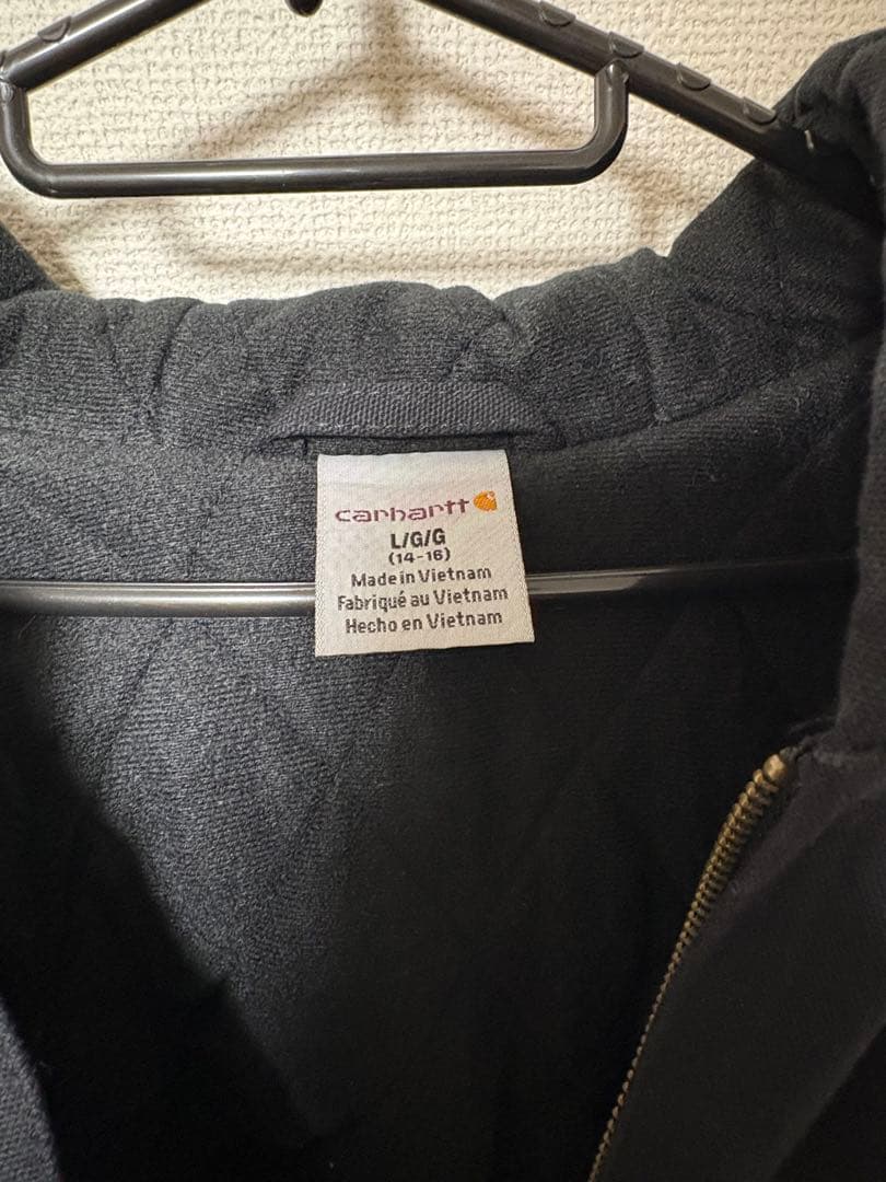 Carhartt ブラック アクティブジャケット　激美品