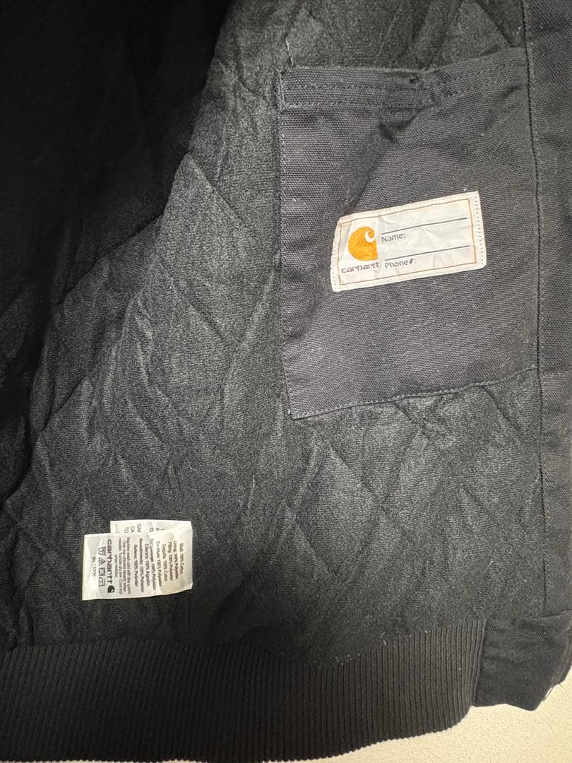 Carhartt ブラック アクティブジャケット　激美品
