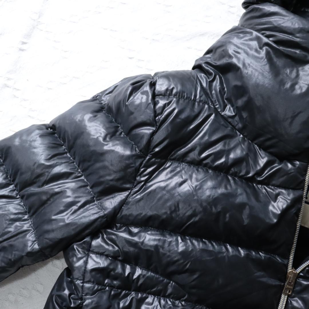 希少！ヘルノ HERNO　 ロングダウンジャケット　コート　44 異素材ミックス