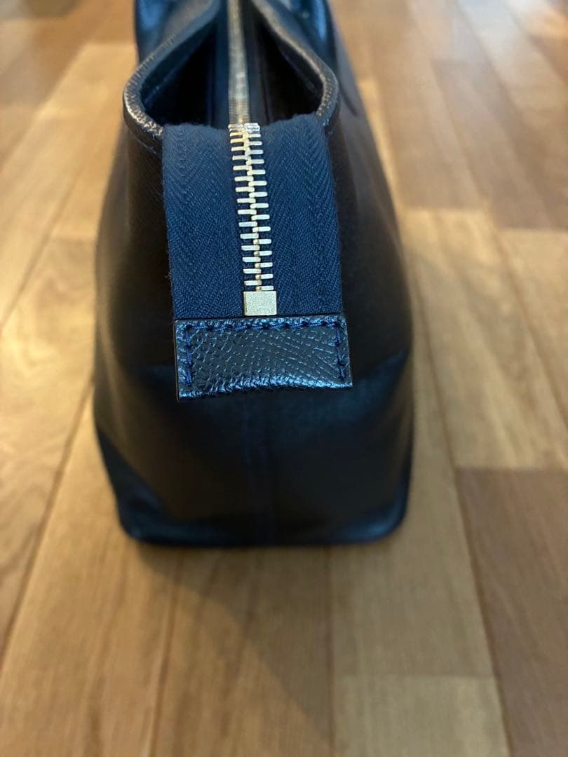 Cisei ＋h レザートートバッグ　ネイビー