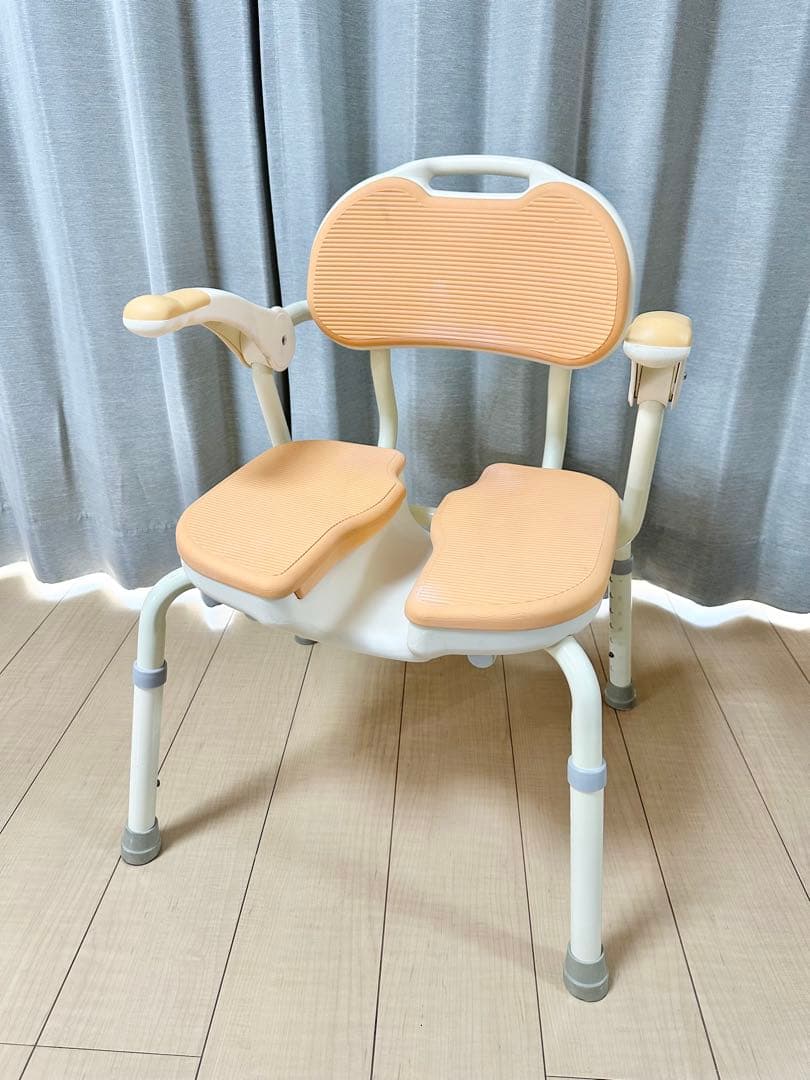 良品 アロン化成 ひじ掛け付 シャワーイス HP 介護