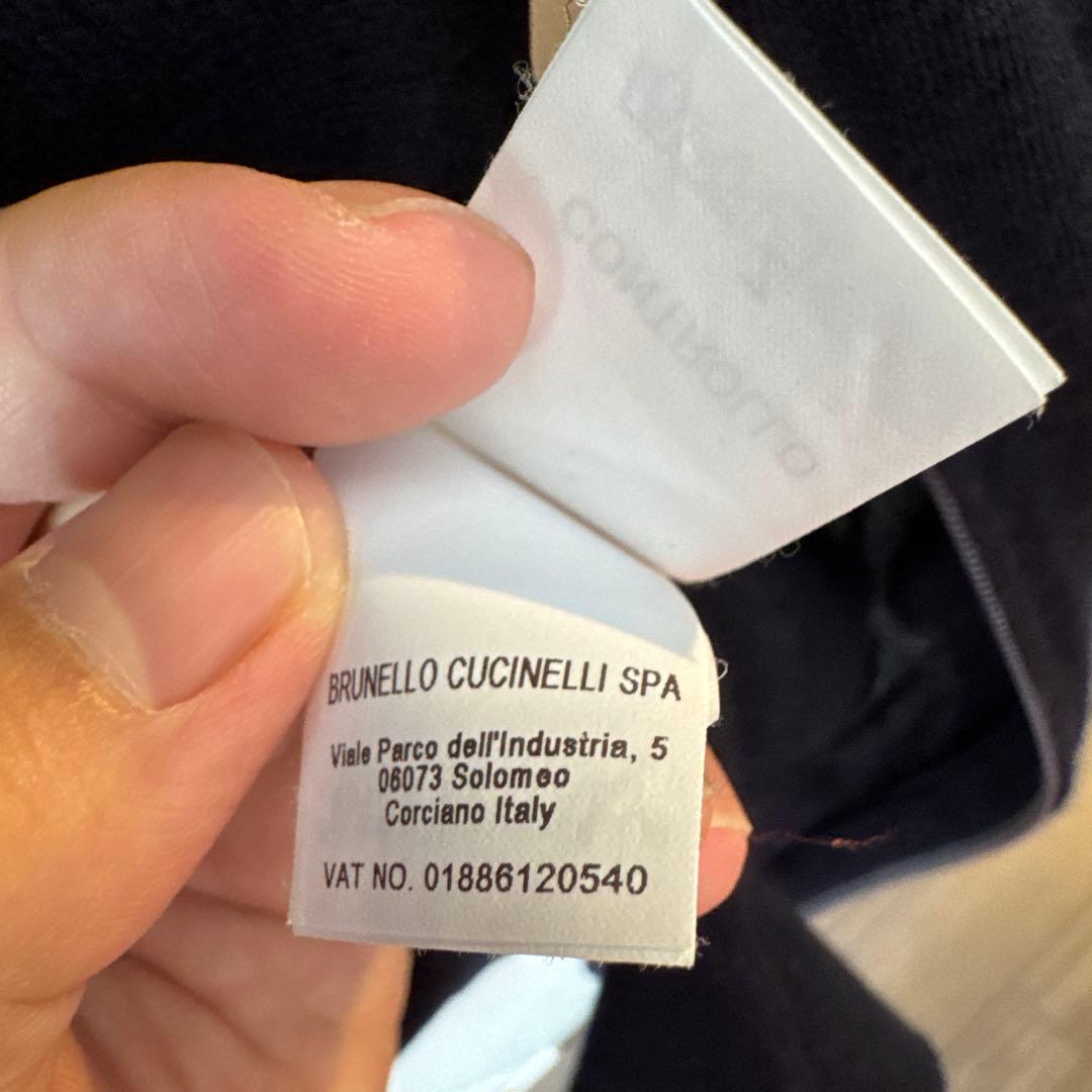 ブルネロクチネリ カシミヤシルク ダブルジップカーディガン ドライバーズニット