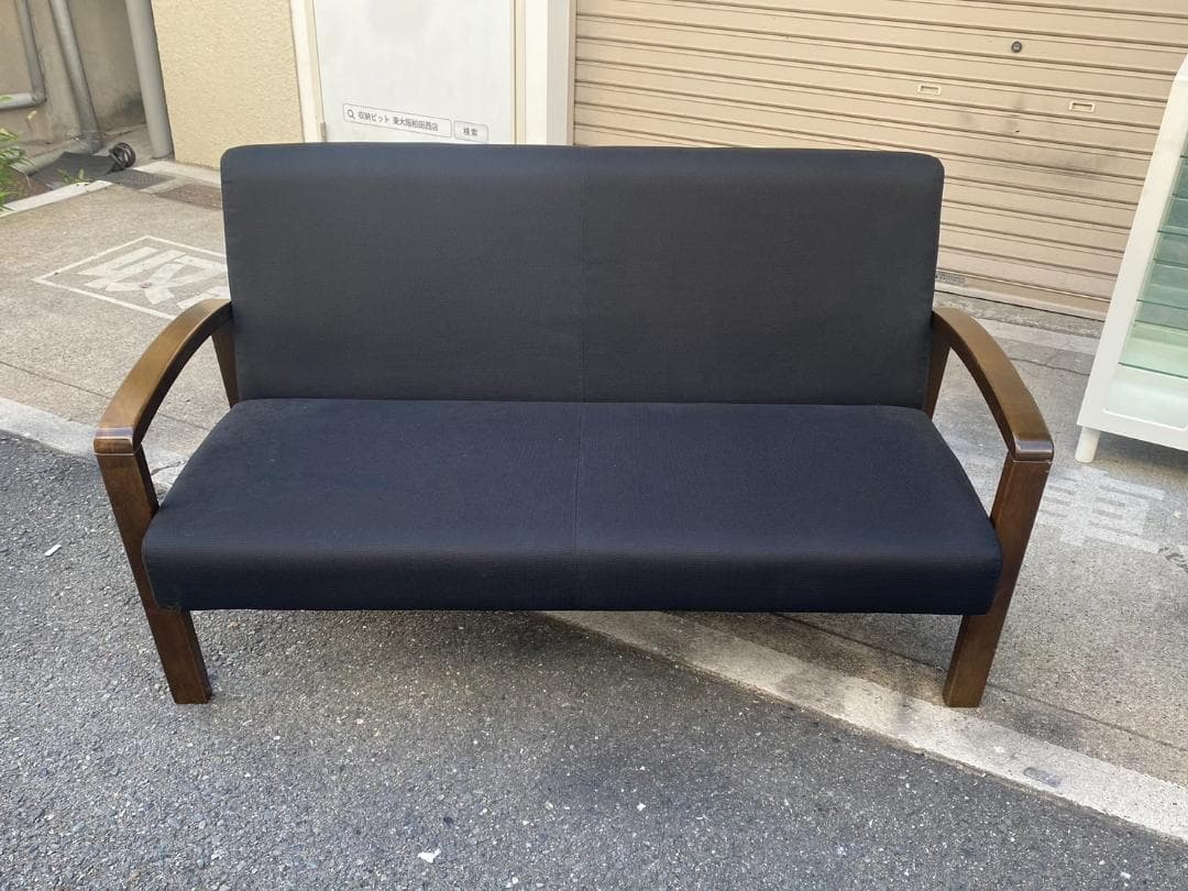 A717♠️コクヨ 2人掛けソファ 応接ソファ