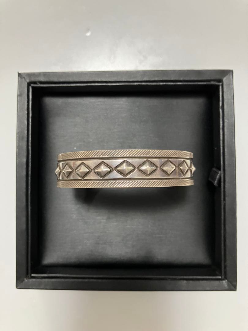 アクセサリー hobo Cobblestone Silver Bracelet