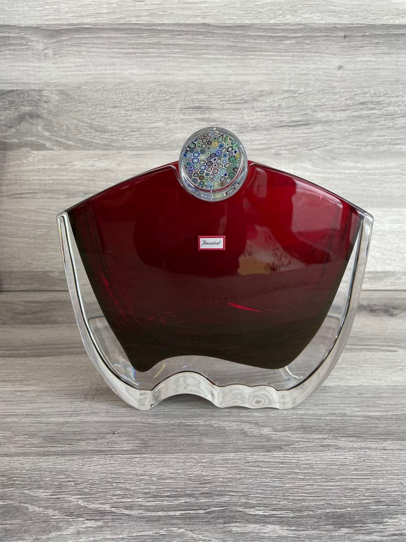 バカラ　オセアニア　レッドフラワーベース