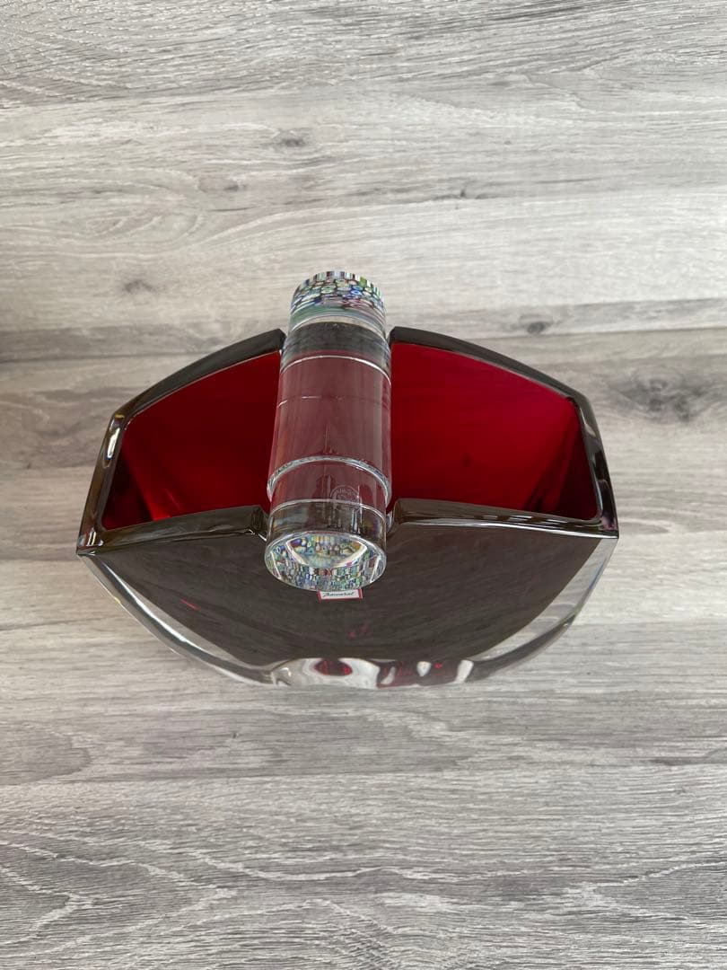 バカラ　オセアニア　レッドフラワーベース