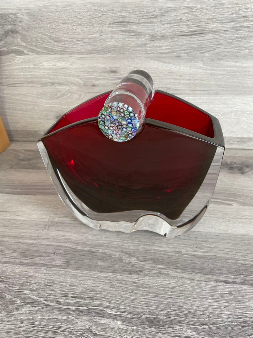 バカラ　オセアニア　レッドフラワーベース