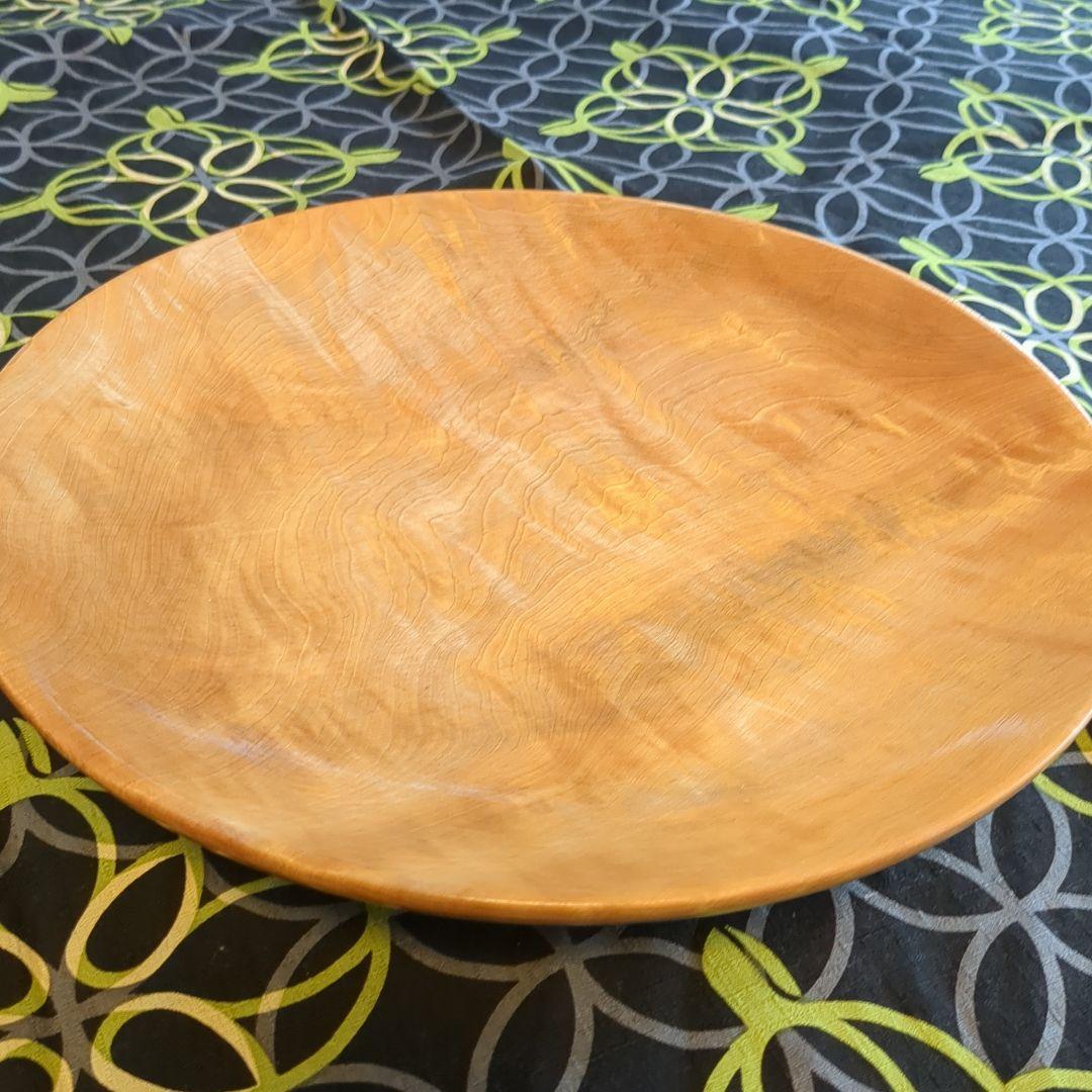 とち　大皿　手作り木工