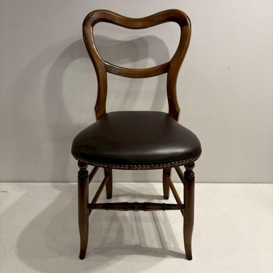 英国アンティークリプロダクト マホガニー バルーンバックチェア 椅子　1/4