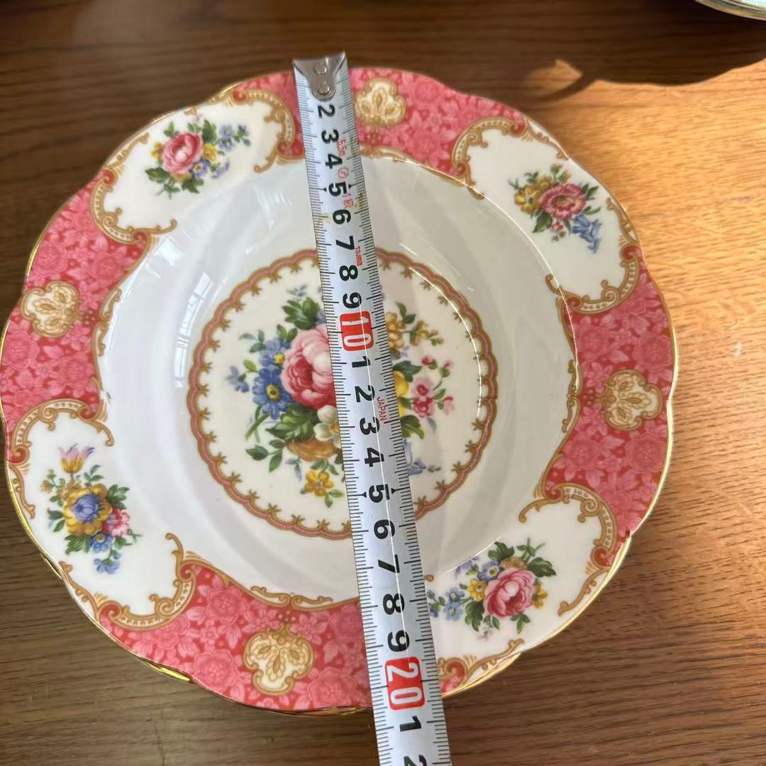 英国製　希少　未使用　ロイヤルアルバート　サラダボウル　スープボウル 2個セット