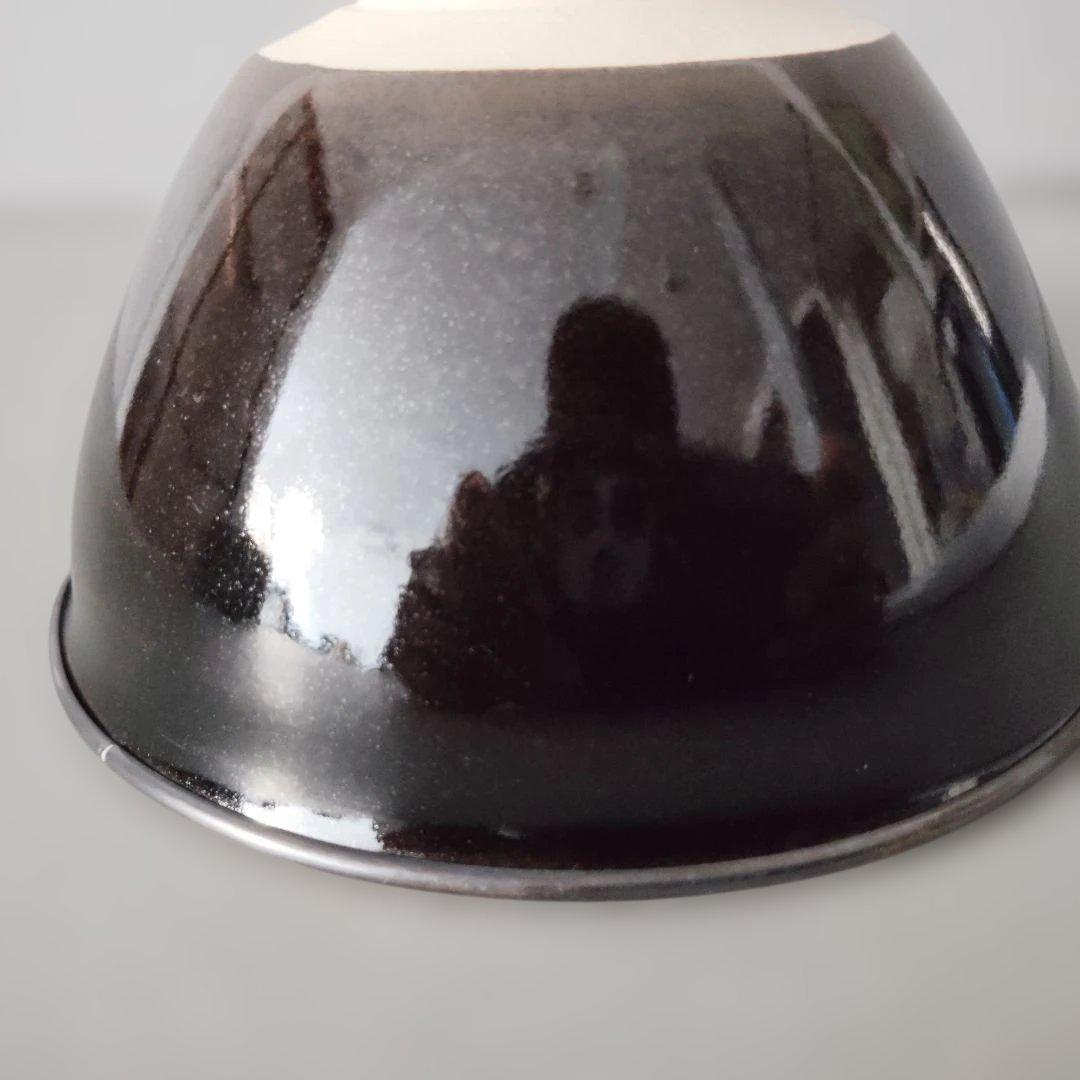 天目茶碗 黒 草山作 木製 天目台セット 黒塗 貴人台 茶道具 紙箱