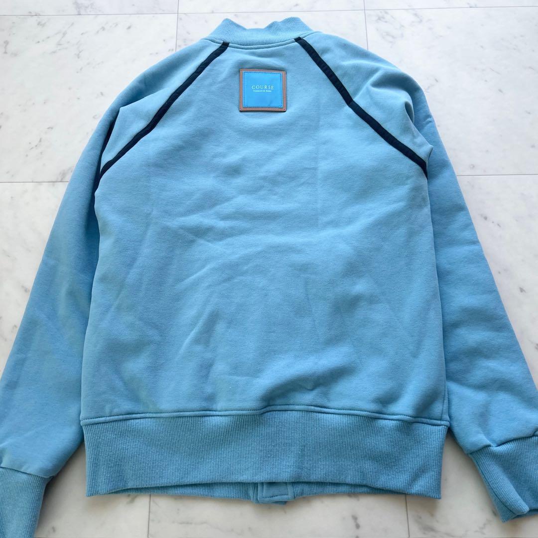 COURSE 2025AW ジャージ ブルゾン セットアップ ブルー 美品 48
