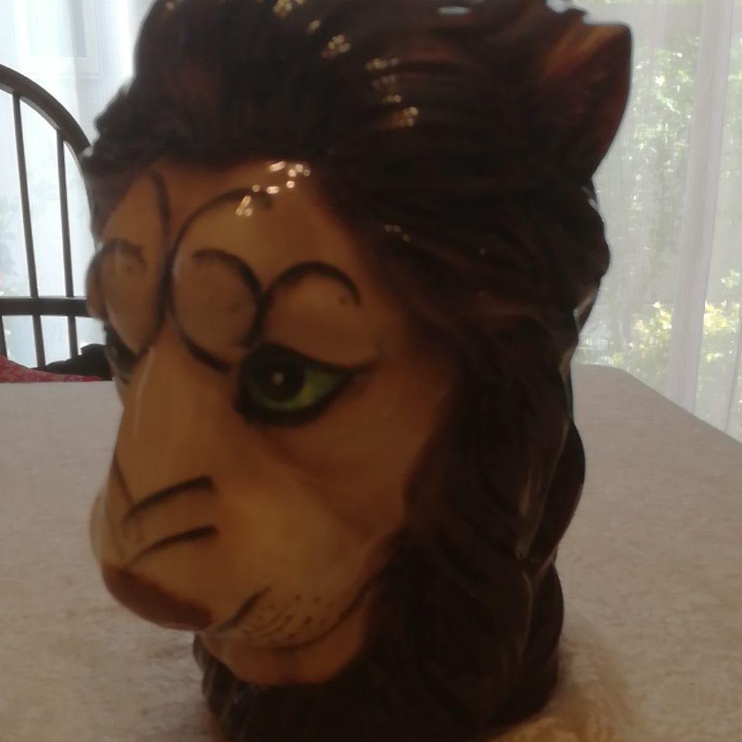 ヘッドベース　オキュパイトジャパン　花瓶　クリスマス　フラワーベース　美女と野獣