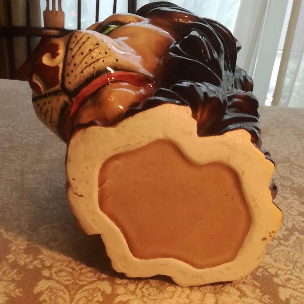 ヘッドベース　オキュパイトジャパン　花瓶　クリスマス　フラワーベース　美女と野獣