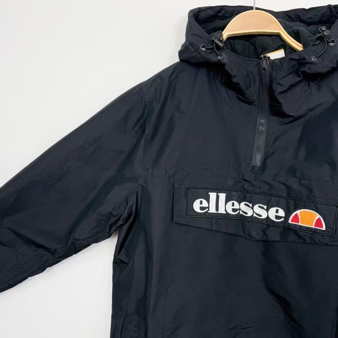 ellesse エレッセ ハーフジップ アノラックパーカー プルオーバー S72