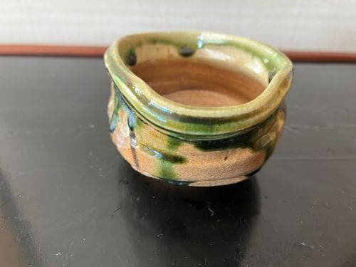 小山智徳作　鳴海織部沓形汲出し5客