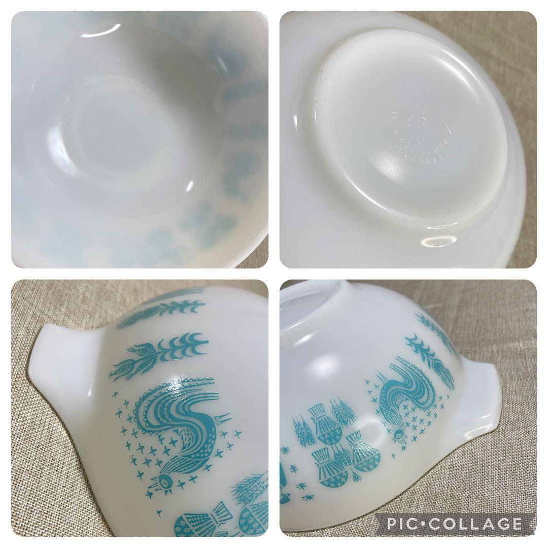 食器 Vintage Pyrex Butterprint Cinderella 4pc