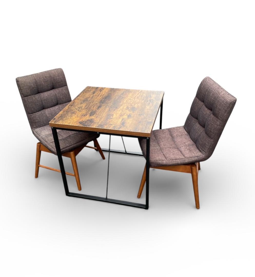 大阪京都限定 美品 ニトリ ダイニングセット DTステイン70 チェア2脚セット