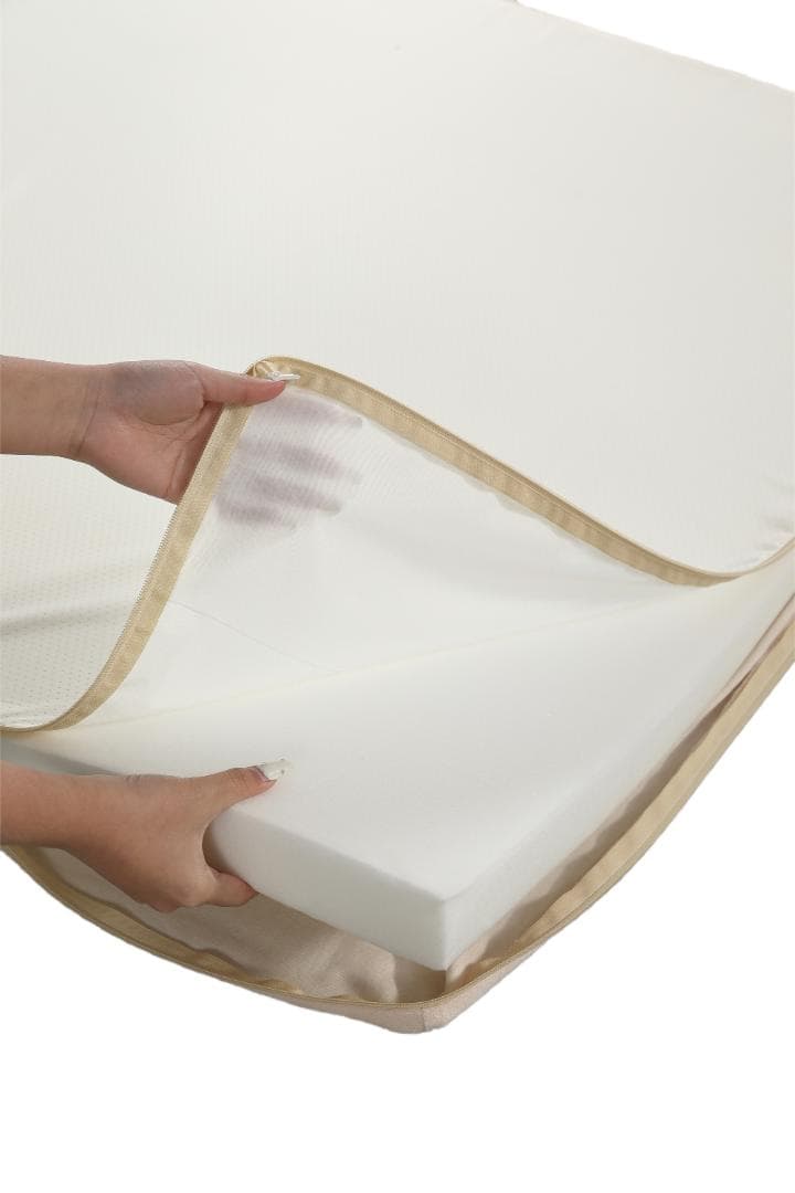 【厚さ 5cm】高反発マットレス シングル S 二つ折り 背もたれ付き