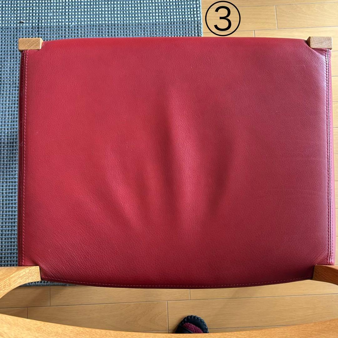 ③ カンディハウス ダイニングチェア レジェーロ　レザー