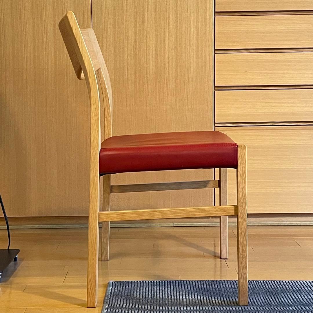 ③ カンディハウス ダイニングチェア レジェーロ　レザー