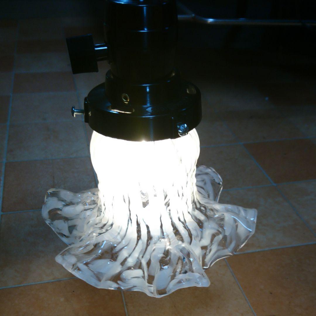 アンティーク ガラス ランプシェード