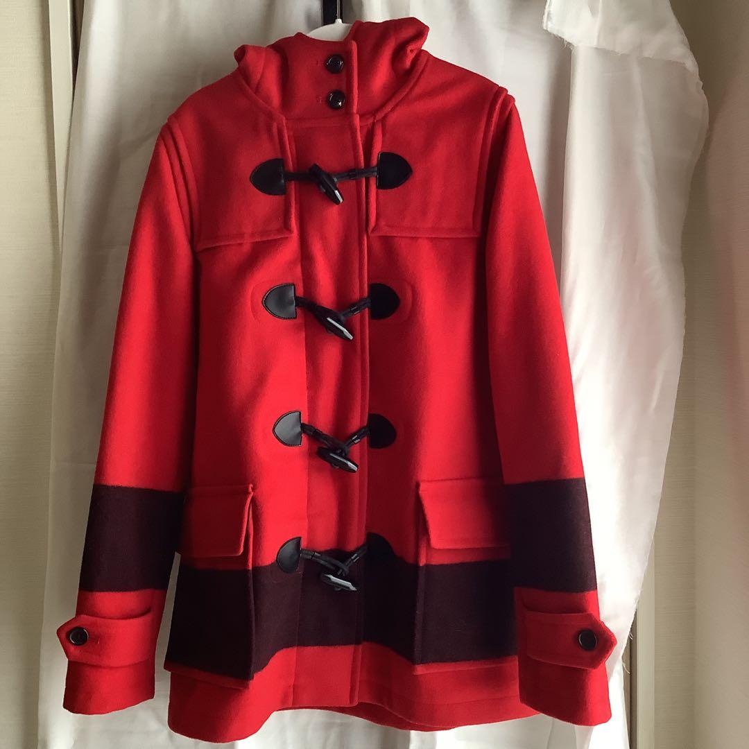 ダッフルコートカナダ公式オリンピックユニフォーム　赤レディースMサイズ