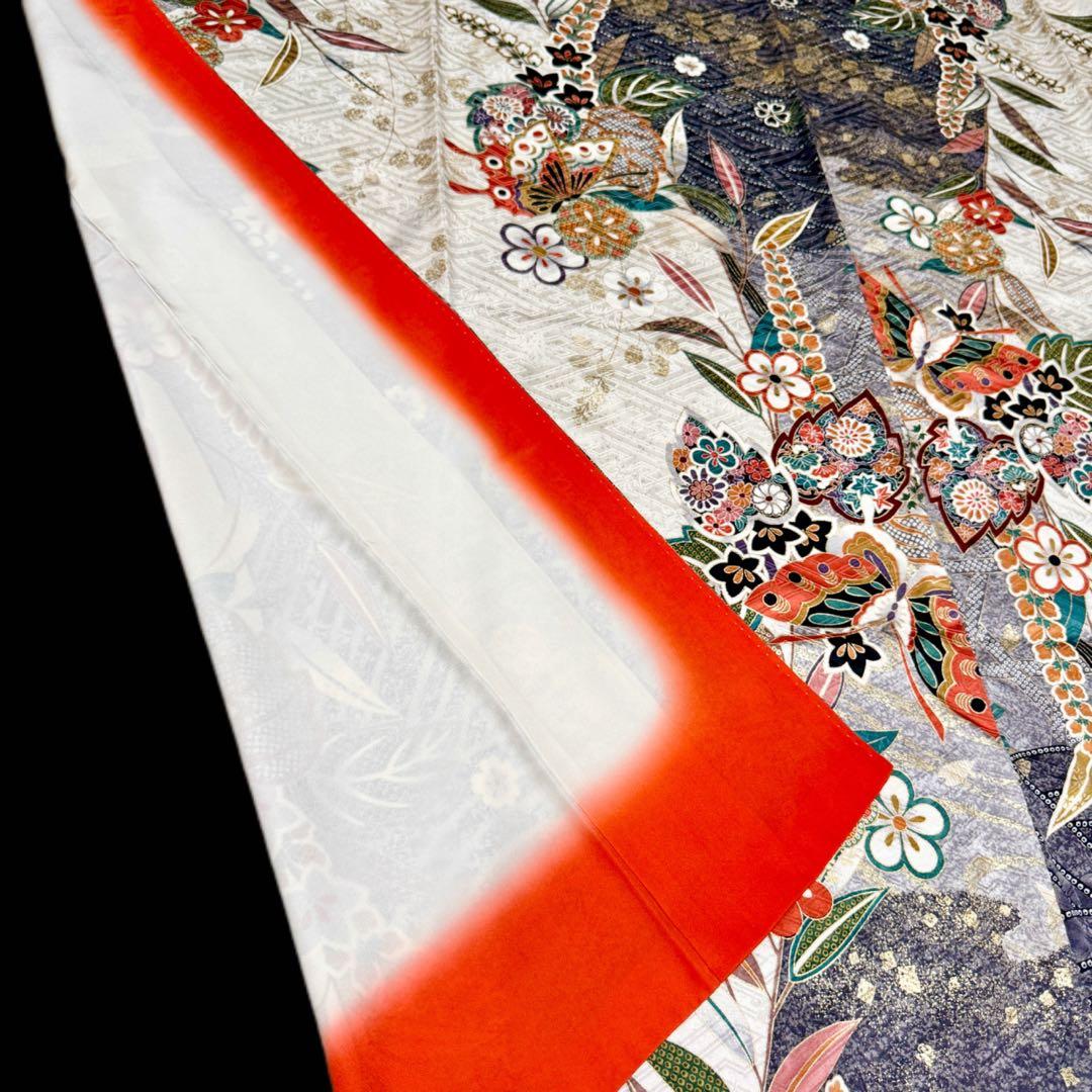 美品　振袖フルセット　古典柄　オフホワイト系　151〜166cm　❤︎可愛い❤︎