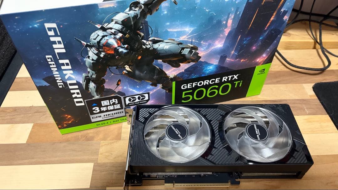 GeForce RTX 5060 Ti 16GB 本体